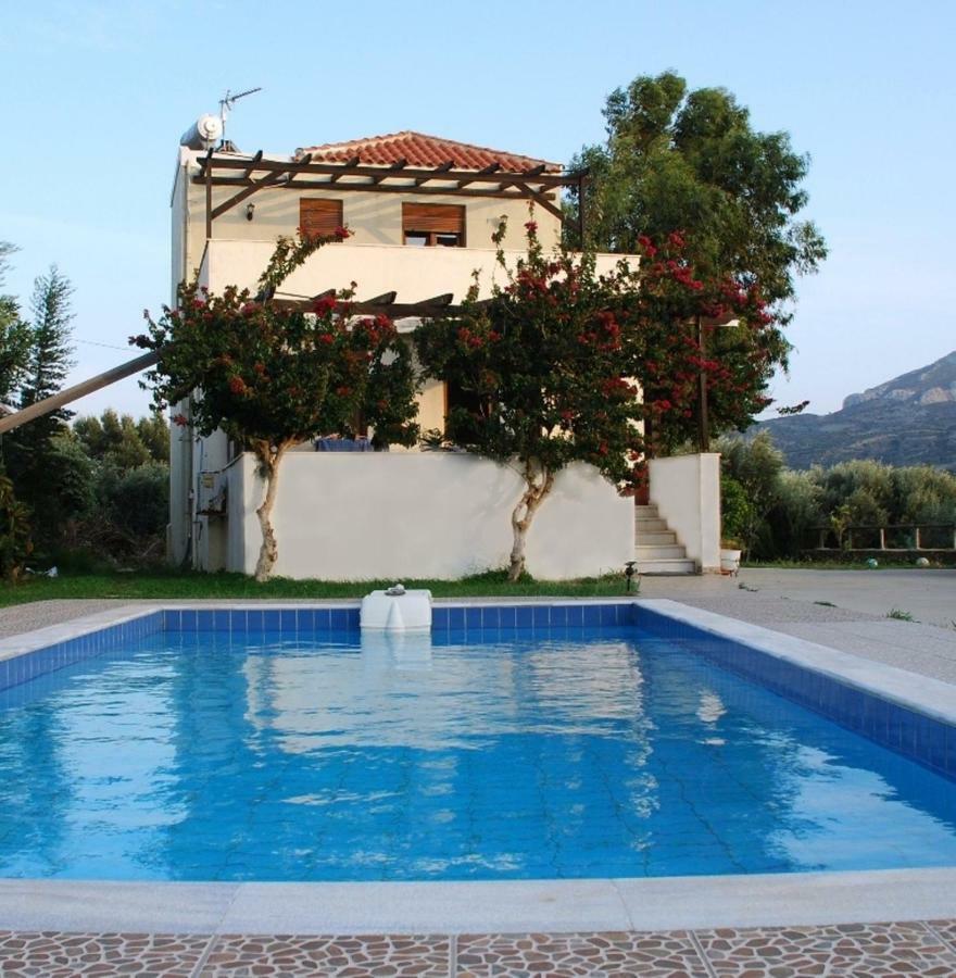 Villa With A Pool In Lefkogia Lefkogeia Екстериор снимка